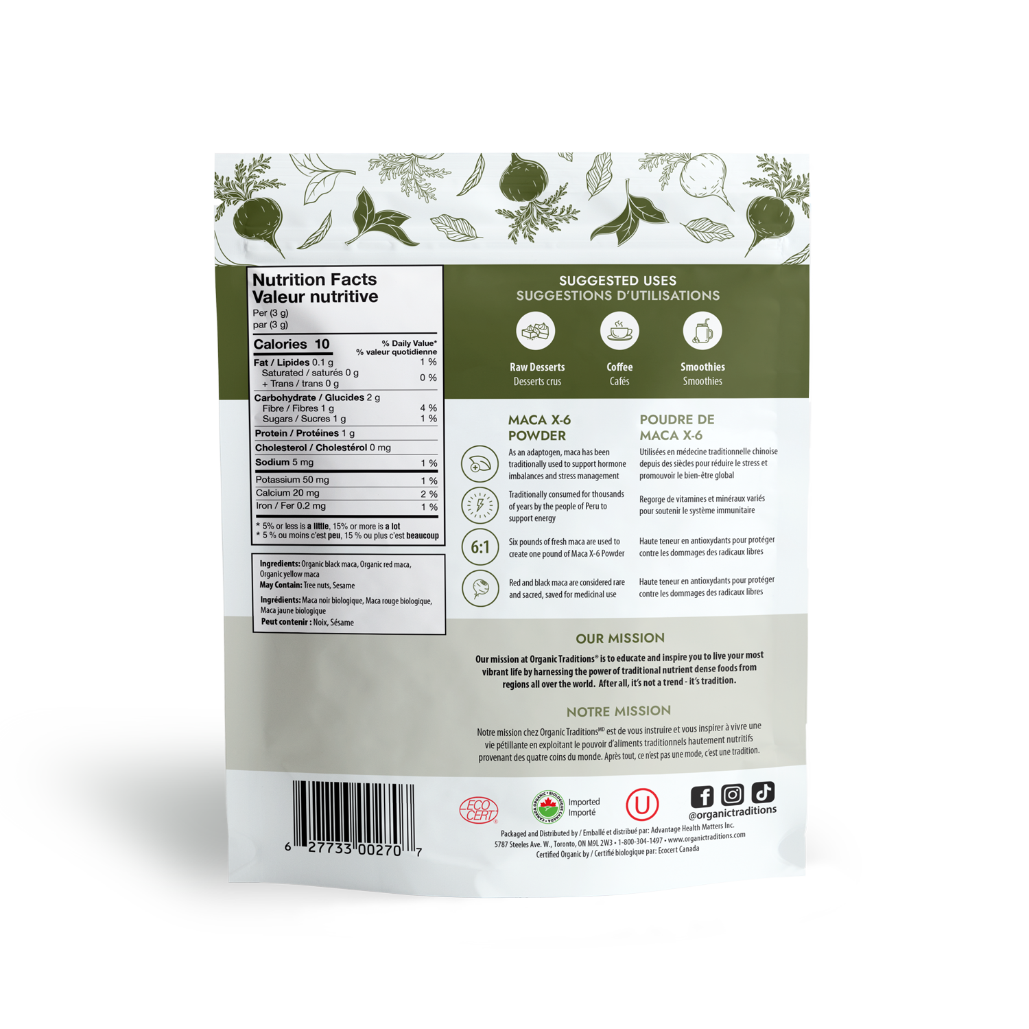 Organic Maca-X-6