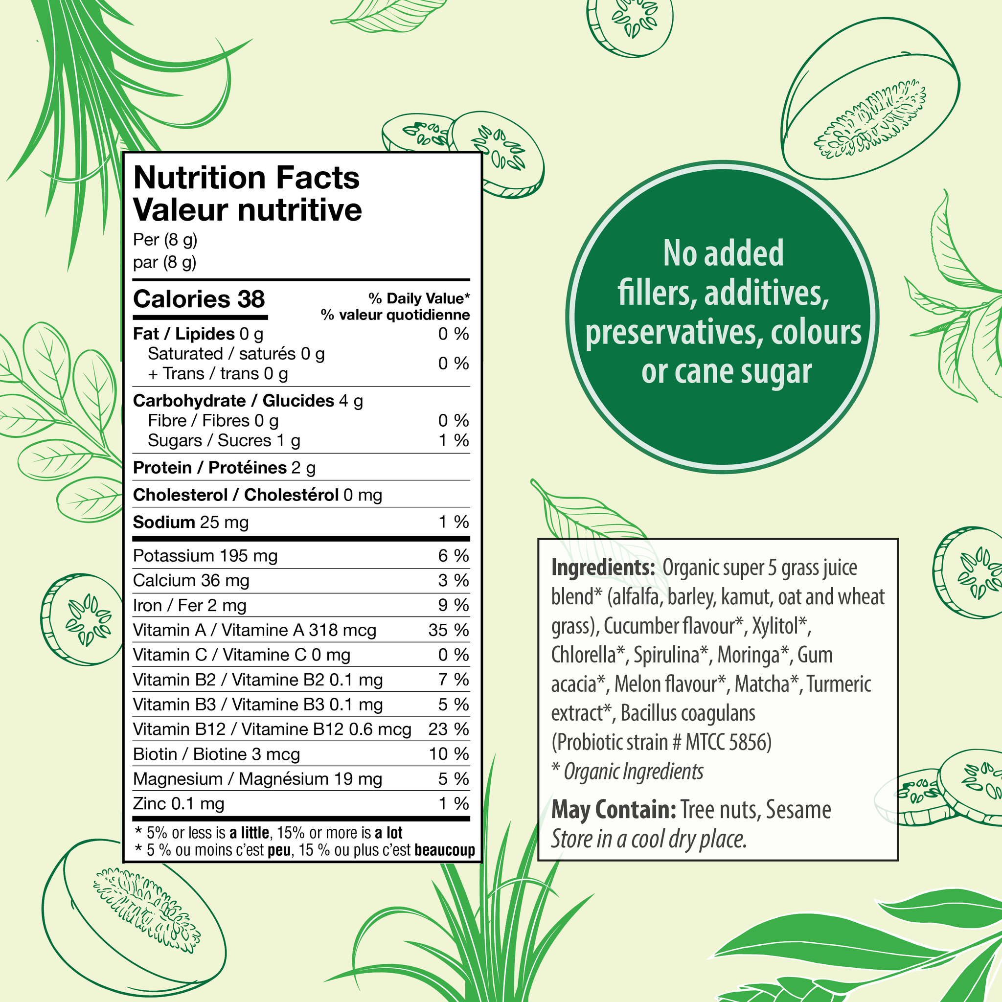 Supergreens Cucumber Melon