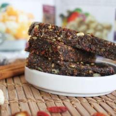 no bake fruit and nut bars